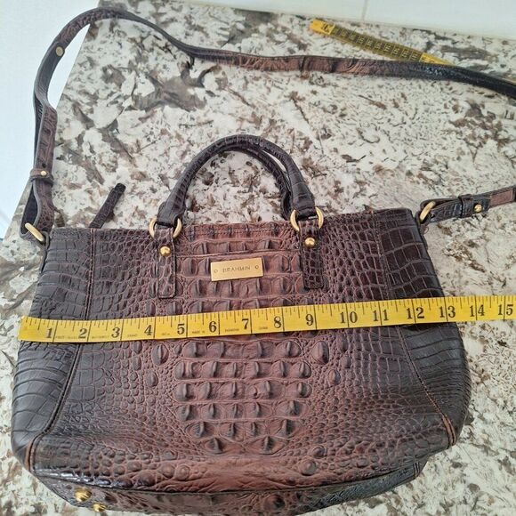Brahmin Brown Leather crossbody bag - Picture 11 of 11